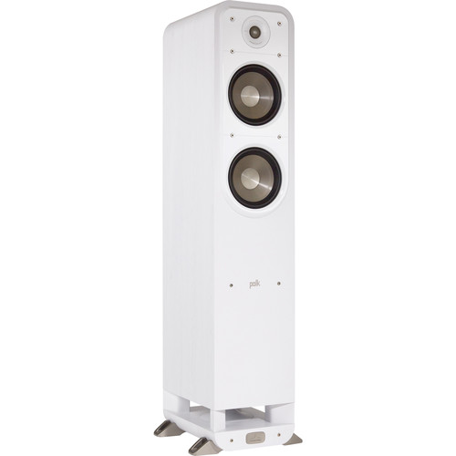 Polk Audio Signature E Series S55e Floorstanding Speaker (White Washed Walnut, Single)