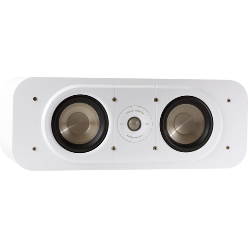 Polk Audio Signature E Series S30e Two-Way Center Channel Speaker (White Washed Walnut)
