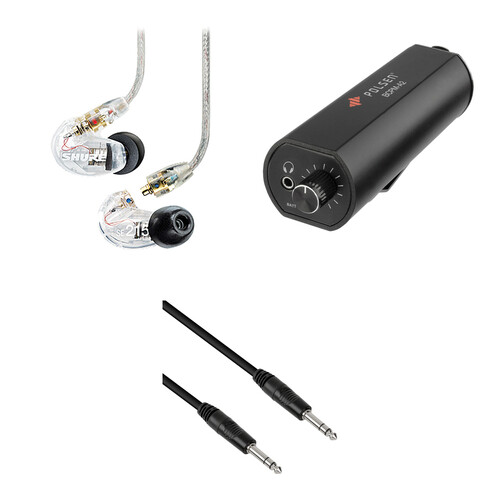 Polsen BCPM-A2 Belt Clip In-Ear Monitor Amplifier Kit