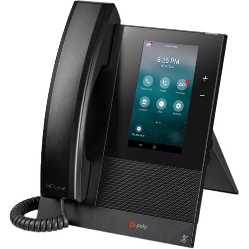 Poly CCX 400 Business Media Desk Phone with Power Supply (Open SIP)