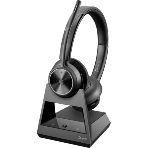Poly Savi 7320 UC Wireless DECT Stereo Headset (Microsoft Teams Certified)