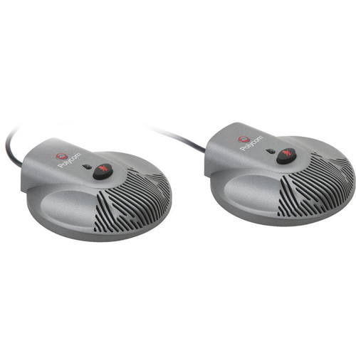 Poly Expansion Microphone Kit for SoundStation2W EX (2-Pack)