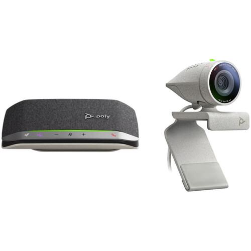Poly Sync 20 Speakerphone & Studio P5 Webcam Video Conferencing Kit