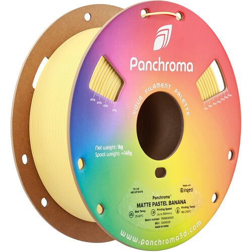 Polymaker Panchroma Matte PLA Filament (1kg, Pastel Banana)