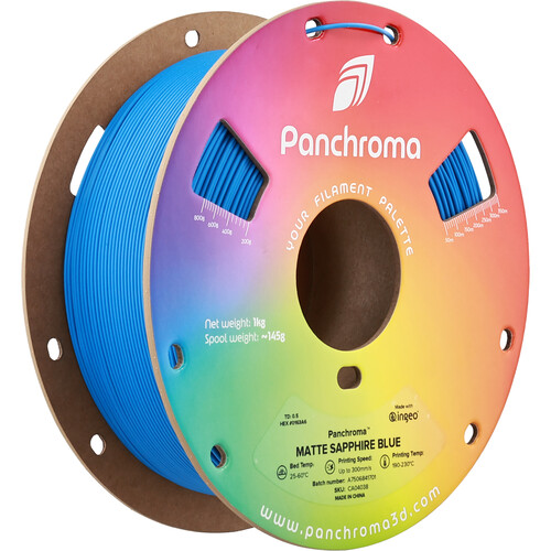 Polymaker Panchroma Matte PLA Filament (1kg, Sapphire Blue)