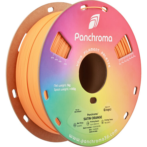 Polymaker Panchroma Marble PLA Filament (1kg, Orange)