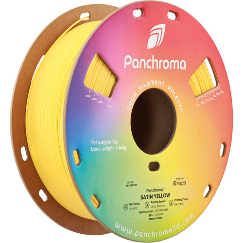 Polymaker Panchroma Marble PLA Filament (1kg, Yellow)
