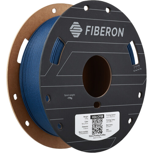 Polymaker Fiberon ASA-CF08 Filament (0.5kg, Navy Blue)