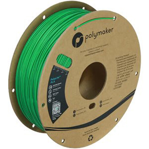 Polymaker 1.75mm PolyLite PLA Filament (1kg, LulzBot Green)