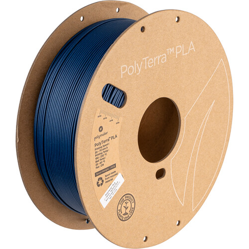 Polymaker 1.75mm PolyTerra PLA Filament (5kg, Army Blue)