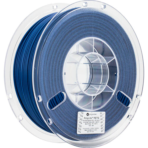 Polymaker 2.85mm PolyLite PETG Filament(1kg, Blue)