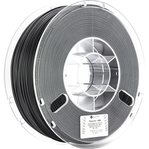 Polymaker 1.75mm PolyLite ABS Filament (1kg, Black)