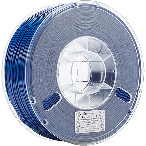 Polymaker 1.75mm PolyLite ASA Filament (1kg, Blue)