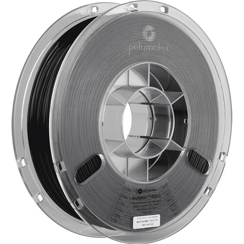 Polymaker PolyMax PETG 3D Printing Filament 1.65 lb (1.75mm Diameter, Black)