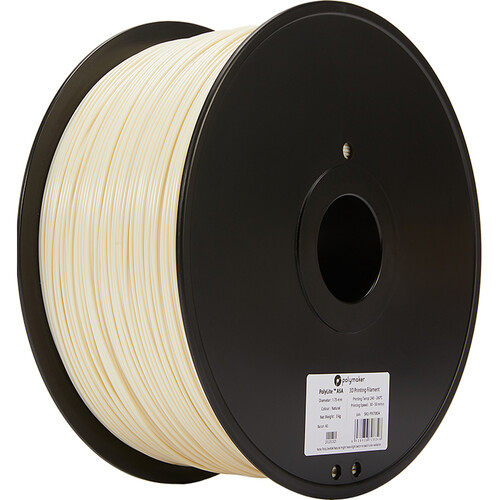 Polymaker PolyLite 1.75mm ASA 3D Printing Filament (6.6 lb, Natural)