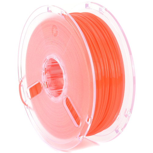 Polymaker 2.85mm PolyLite PLA Filament (1 kg, Translucent Red)