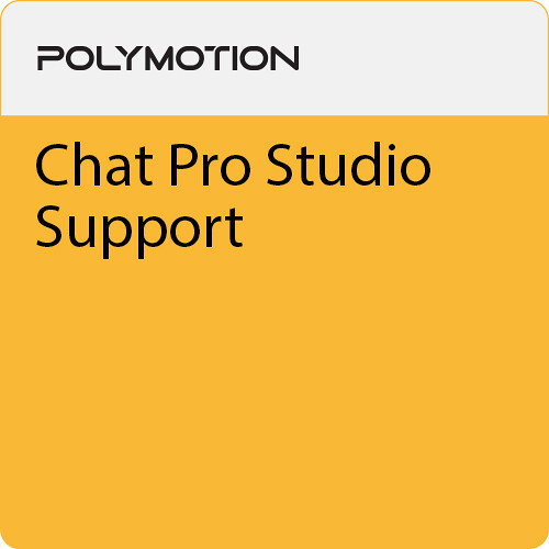 Polymotion 1-Year Support Plan for Chat Studio