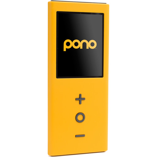 PonoMusic PonoPlayer High-Definition Audio Player (Yellow)