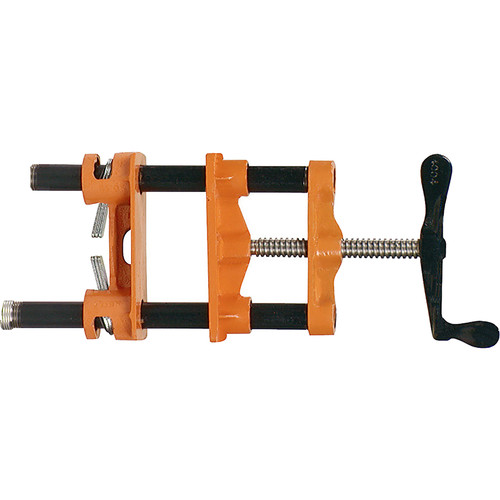 Pony Adjustable Clamps Double Clamp Fixture for Two 1/2" Black Pipes