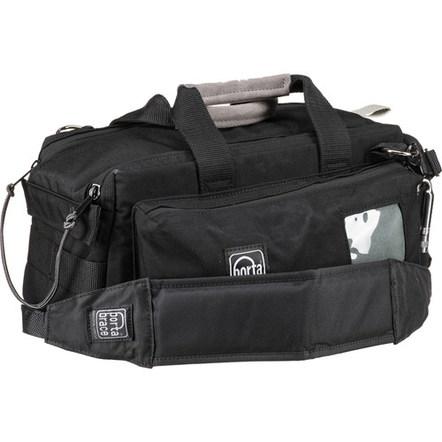 PortaBrace Compact, Dual-Zipper Case for POV Camera and Accessories (Black)