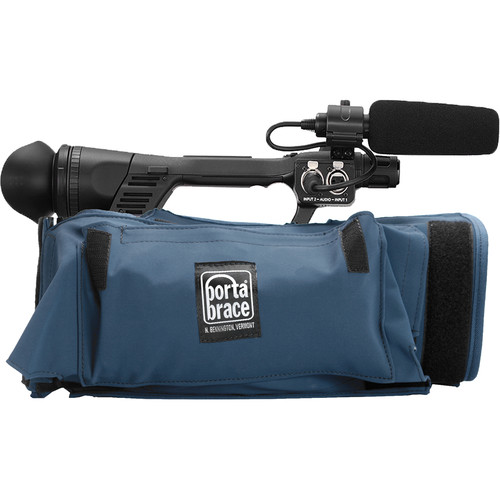 PortaBrace Body Armor for Panasonic HC-X1 Camera (Blue)