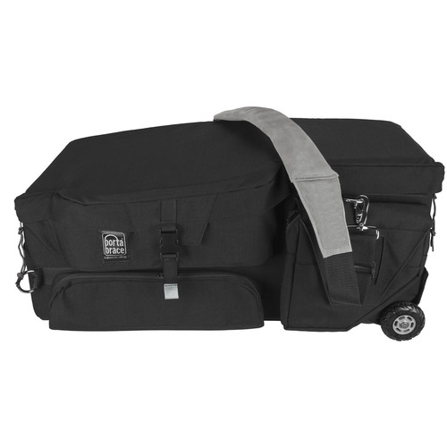 PortaBrace CC-HD1BOR Quick Draw Case with Off-Road Wheels (Black)
