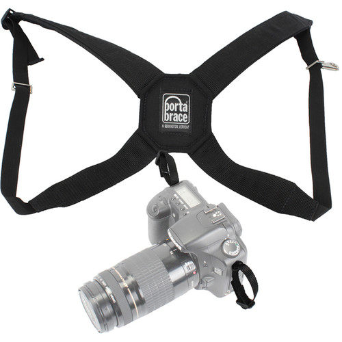 PortaBrace HR-DSLR Padded Nylon Camera Harness (Black)