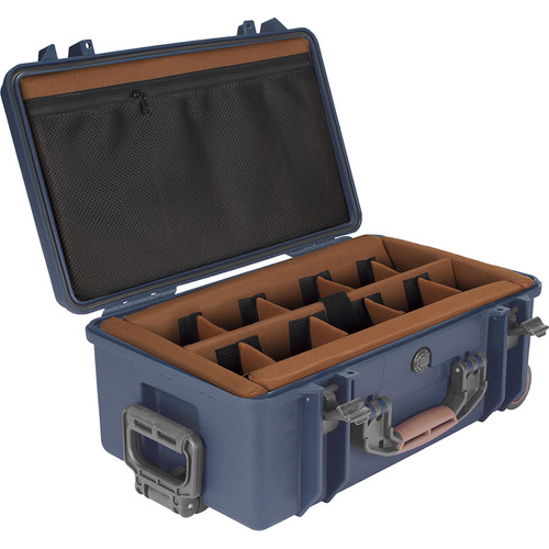 PortaBrace PB-2550DSLR+ Hard Rolling Case with Padded Divider Kit
