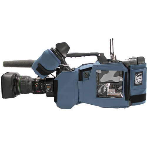 PortaBrace Custom-Fit Shoulder Case for Sony PXW-Z450 Camera (Blue)
