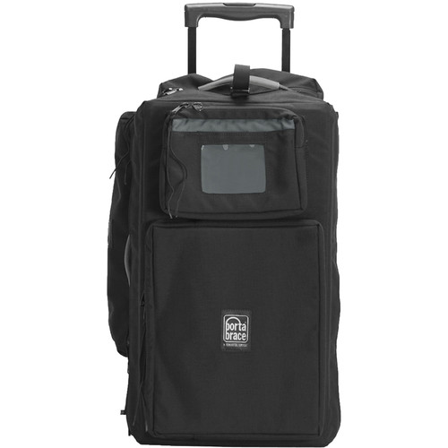 PortaBrace Wheeled Rigid Frame DSLR Case (Black)