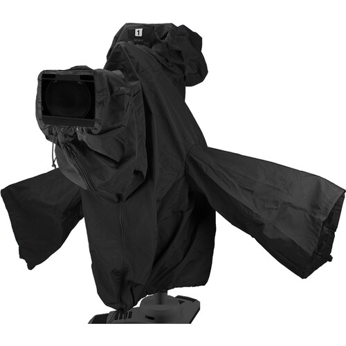 PortaBrace Rain Protection for Camera with Fujinon 4K Premier UHD UA107X8.4 Lens