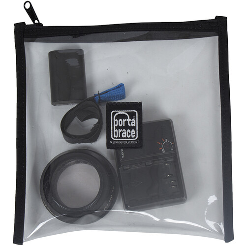 PortaBrace Clear Plastic Cable Pouch (Medium)