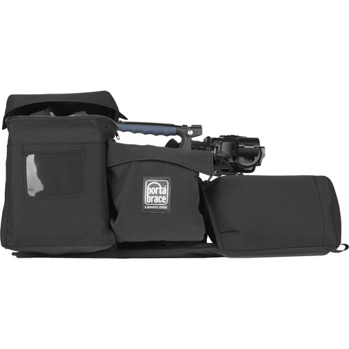 PortaBrace Travel Boot Protective Cover and Lens Guard for Sony PXW-X320 (Black)