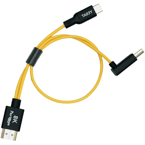 PORTKEYS HDMI Video Control Cable for LH7C Monitor (11.8")
