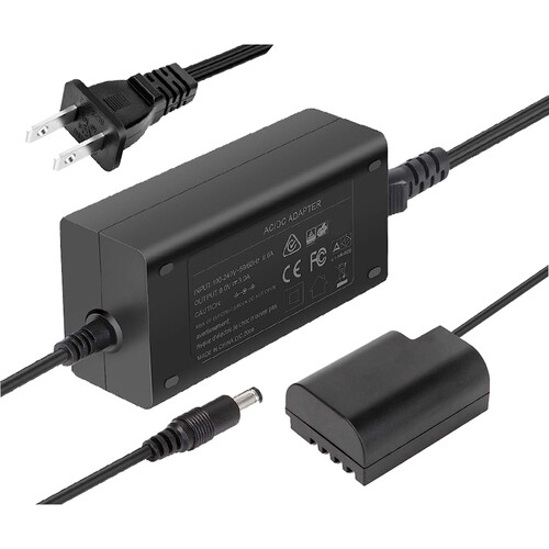 Power2000 AC-DCC12 AC Adapter / DC Coupler Kit for Panasonic DMW-BLF19