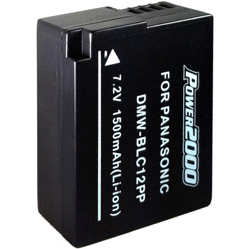 Power2000 DMW-BLC12PP Lithium-Ion Battery Pack (7.2V, 1500mAh)