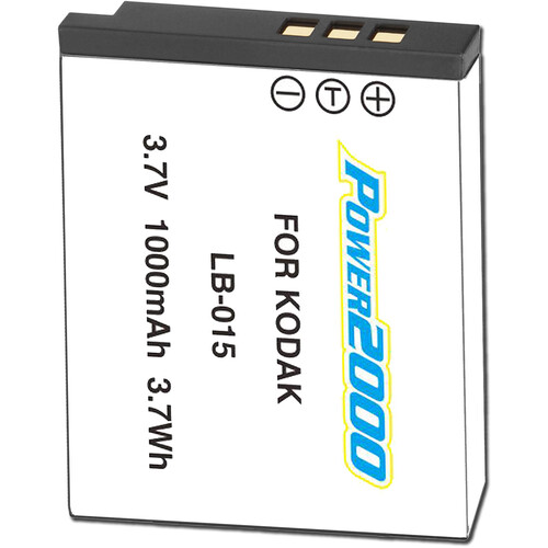 Power2000 ACD-461 Battery for Kodak PIXPRO WPZ2