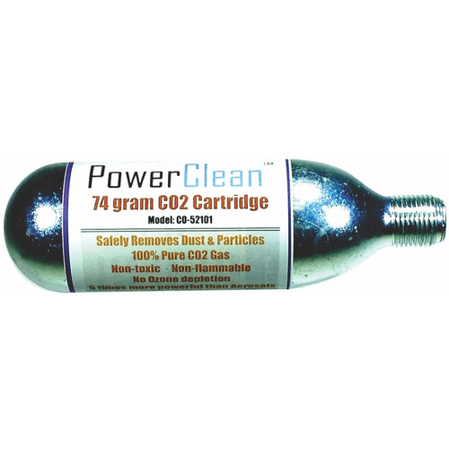 PowerClean Carbon Dioxide Gas Cartridge (74g)