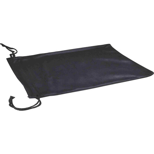 PowerClean Microfiber Drawstring Gear Bag (Black, Large)