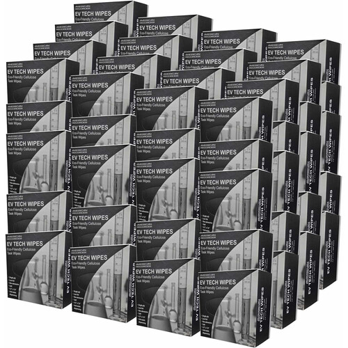 PowerClean Box of 280 Eco-Friendly Cellulose EV Tech Wipes (60-Pack)