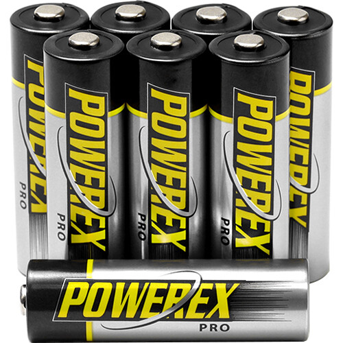 Powerex PRO AA Rechargeable NiMH Batteries (2700mAh, 8-Pack)