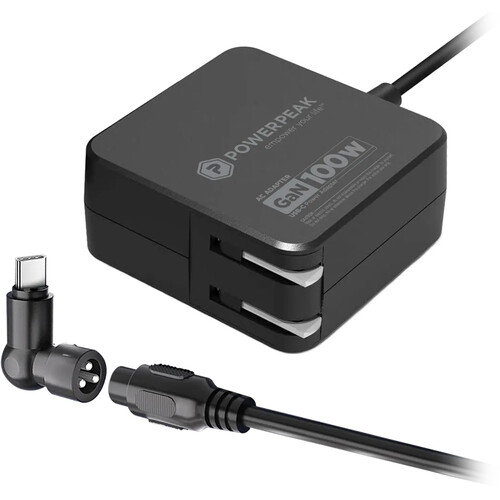 PowerPeak Universal Laptop Charger (100W)