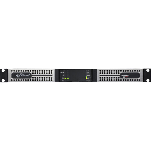 Powersoft Duecanali 804 DSP+D 800W 2-Channel Flexible Amplifier with DSP and Dante
