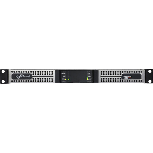 Powersoft Duecanali 4804 DSP+ D 4800W 2-Channel Flexible Amplifier with DSP and Dante