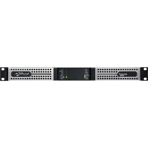 Powersoft Duecanali 6404 DSP+ 6400W 2-Channel Flexible Amplifier with DSP and AES67