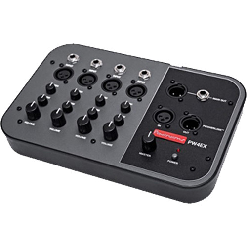 Powerwerks PW4EX 4-Channel Mic/Line Mixer