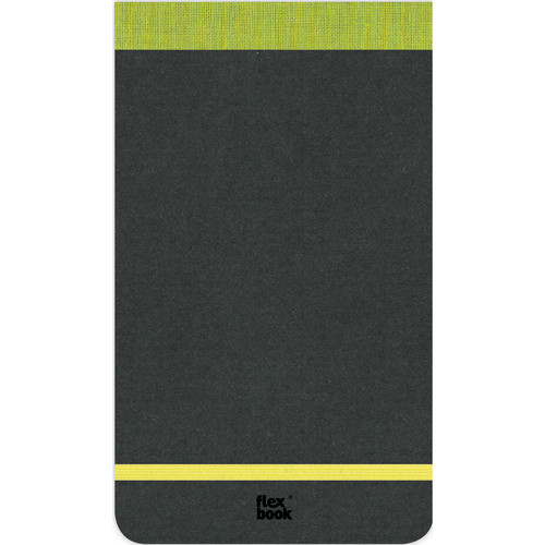 Prat Flexbook Notepad with 160 Ruled Perforated Pages (Lime Green, 4 x 6.75")