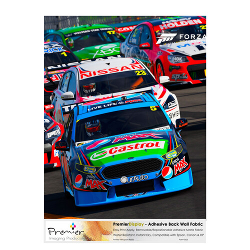 Premier Imaging PremierDisplay Wall Graphics Adhesive Backed Fabric (24" x 50' Roll)