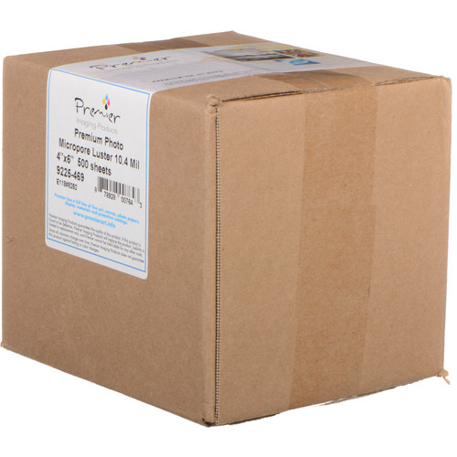 Premier Imaging Premium Photo Luster Paper (4 x 6", 500 Sheets)