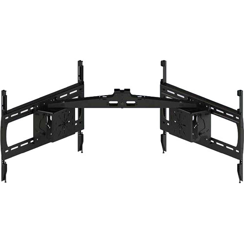 Premier Mounts Ultra Tilt Dual Swivel Ceiling Display Mount for 75" Displays